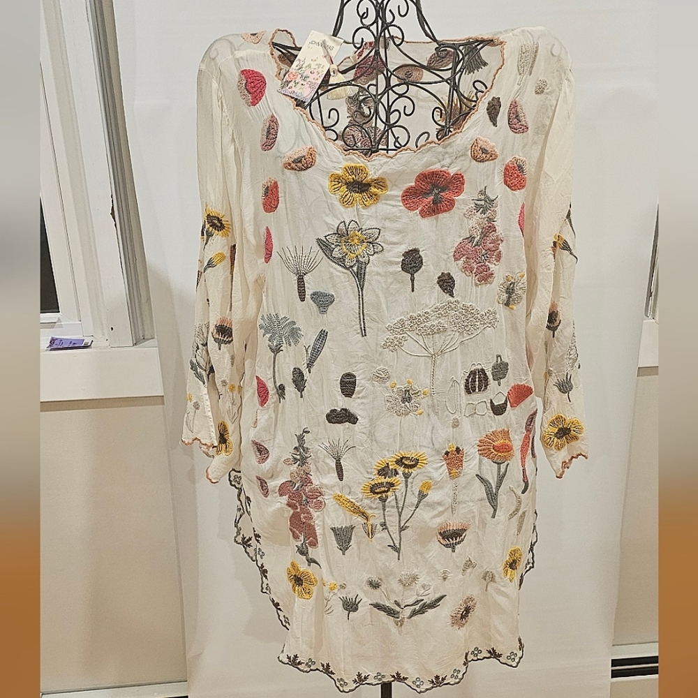NEW Johnny Was Tiana Tunic